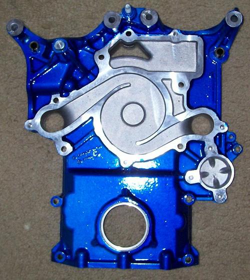 Powdercoating Service Timing Cover 03+ Dodge,Chrysler,Jeep Hemi - Click Image to Close